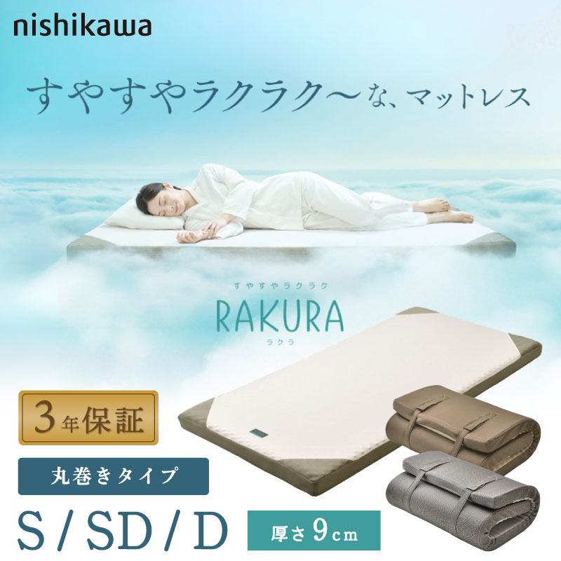 楽天市場】西川 マットレス シングル セミダブル ダブル 高反発 エニー