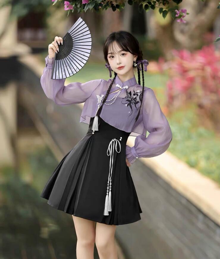楽天市場】ロリータワンピース 2点セット 中華風 ロリータ服 改良版