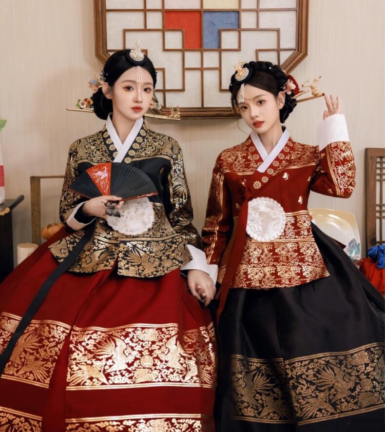 楽天市場】韓服 チマチョゴリ レディース 韓国服 朝鮮族衣装 韓国宮廷