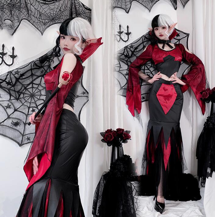 楽天市場】ゴシック ハロウィン 仮装 女性 暗黒風 コスプレ衣装 楽天市場】ゴシック ハロウィン 仮装 女性 暗黒風 コスプレ衣装
