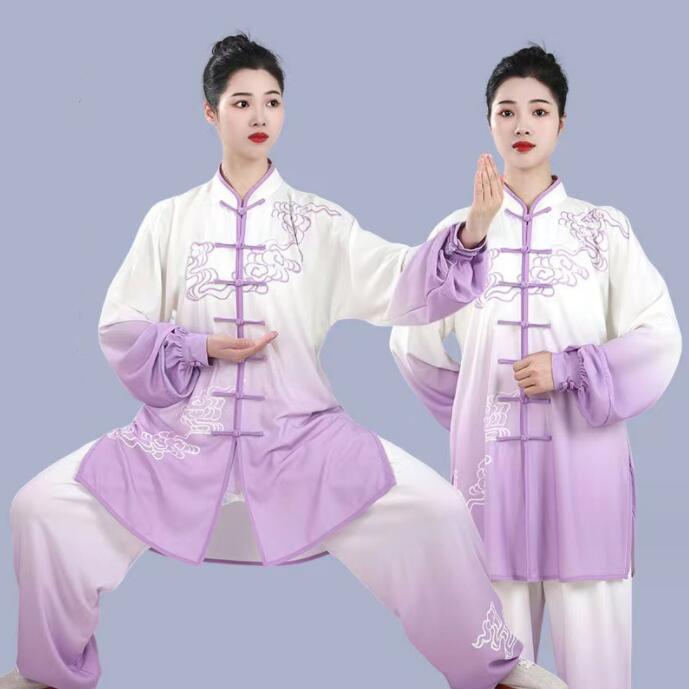 楽天市場】太極拳 ウェア 上下セット 中華風 太極拳服 蘭花 花柄