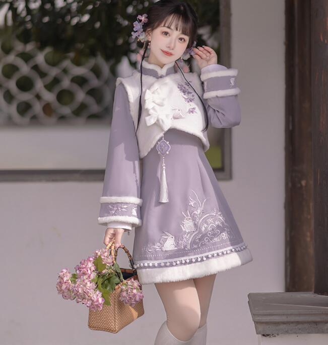 レディース ゴスロリ JSK 古風 仙女風 中華風 コスプレ 撮影 ドレス かわ 61RTa+eIWBL._UF350,350_QL50_.jpg