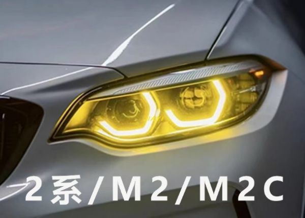 JIAYI BMW 2シリーズM2C F87 F22 F23 ゴールドライト LEDバー デイライト DRL