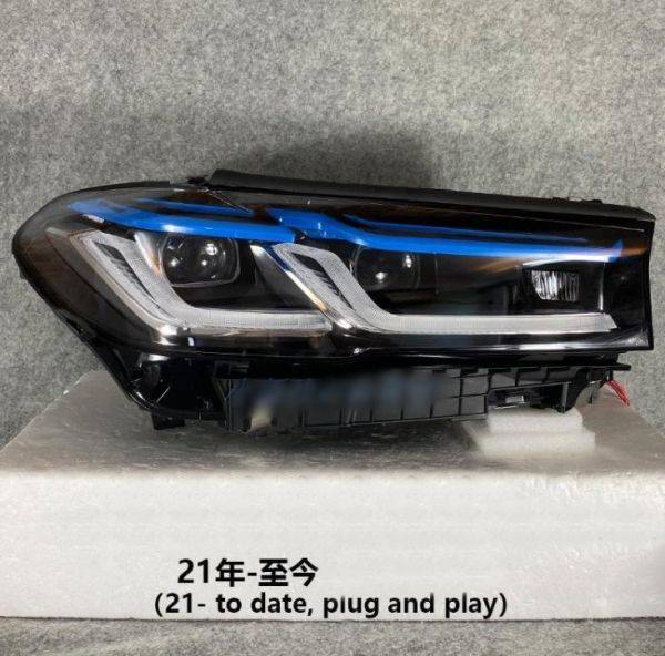 新品 高品質 BMW 5シリーズ 2021- G38 G30 F90 二 眼シーケンシャル LED ヘッドライト 左右セット｜A.s.a.p