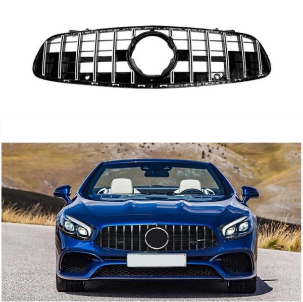 メルセデス　ベンツ現行AMGルック グリル SLクラス R231 SL350 SL550 後期 GTルック 2016-2019｜A.s.a.p