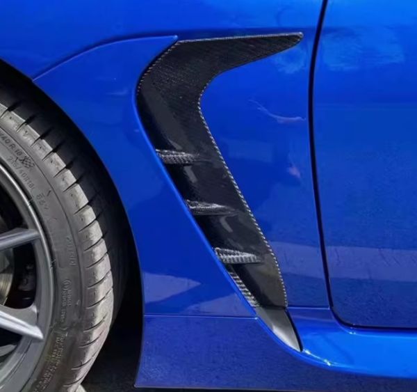 2022 トヨタ スバル ZD8 BRZ GR86 STI カーボンサイドフロントバンパースポイラーカバー 左右セット|A.s.a.p