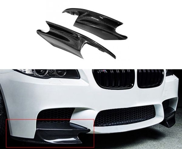 BMW 5シリーズ M5 F10 カーボン サイド コーナーガーニッシュ パネル 外装 プロテクター 左右セット