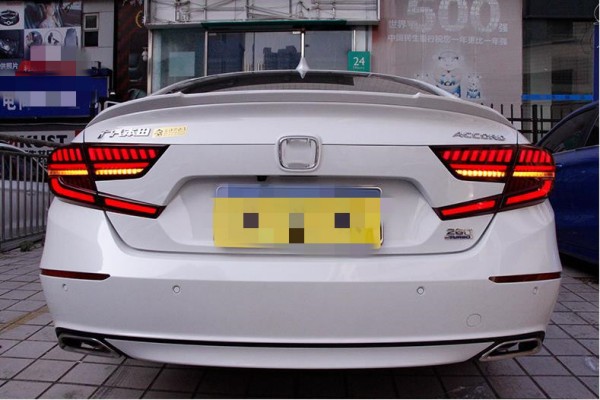 ホンダ アコード10代目 CV3型 ハイブリッド 流れるウインカー シーケンシャル LEDテールライト テールランプ タイプB