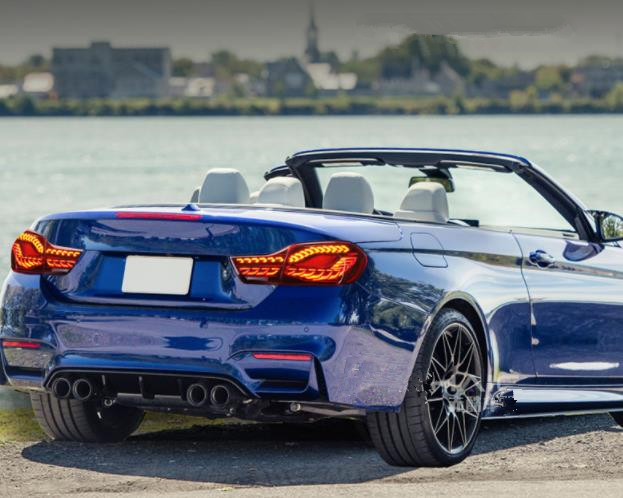 BMW　4シリーズF32 F33 F36　2013 - 2020年テールライト　LEDシーケン 流れるシャルウィンカー　　外装カスタム　ドレスアップ