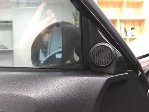 トヨタ マークX GRX130/GRX133/GRX135 2009- 2019年 Aピラー　サイド　スピーカーネット デッキ スピーカー 内装カスタム　左右セット　社外品