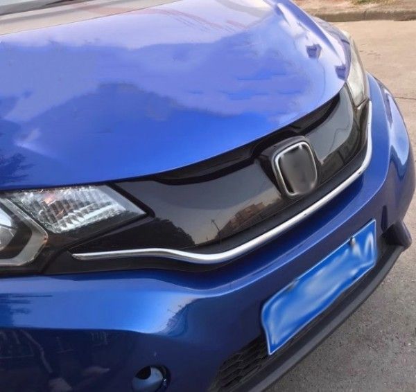 楽天市場】VISION カーボンパーツ フロントグリルカバー ホンダ FIT3