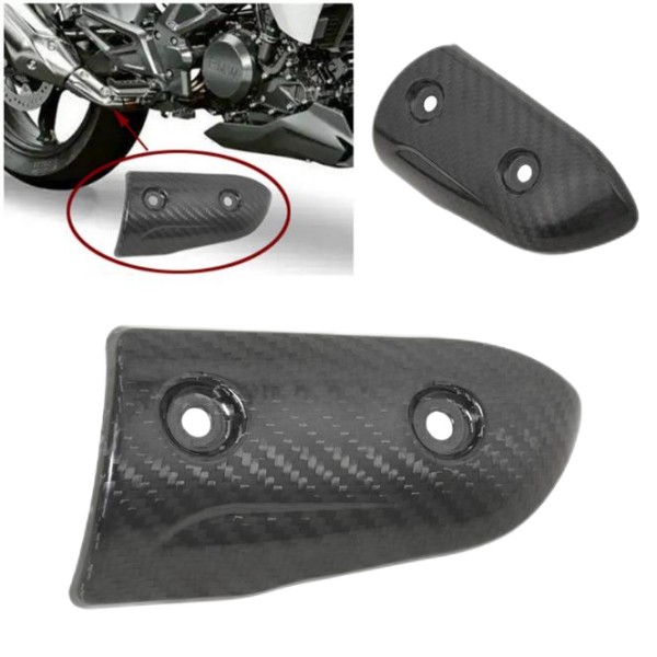 バイク用マフラーカバー カーボン柄 防火カバー 断熱カバー 防錆シェル 断熱カバー BMW G310R 改造パーツ アクセサリー