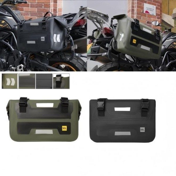 スズキ GSX-8S GSX-8R GSX8S GSX8R GSX8 GSXR750 サドルバッグ 防水 アウトドア 大容量 荷物収納バッグ