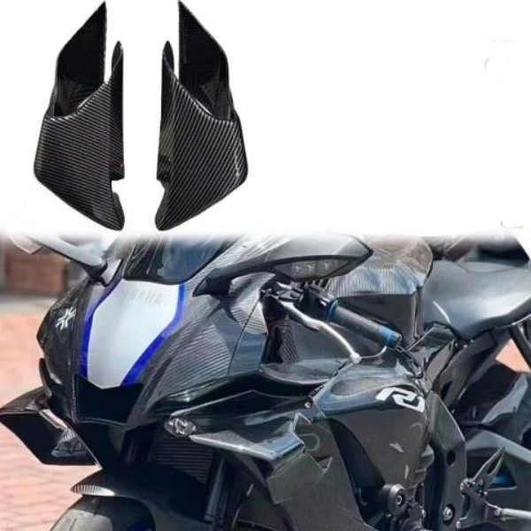 ヤマハ バイク用 エアロダイナミック ウィングレット YZF-R1 YZF-R25 2021-2023 YZF-R3 固定翼 R3 R25 フェアリングシェル|A.s.a.p