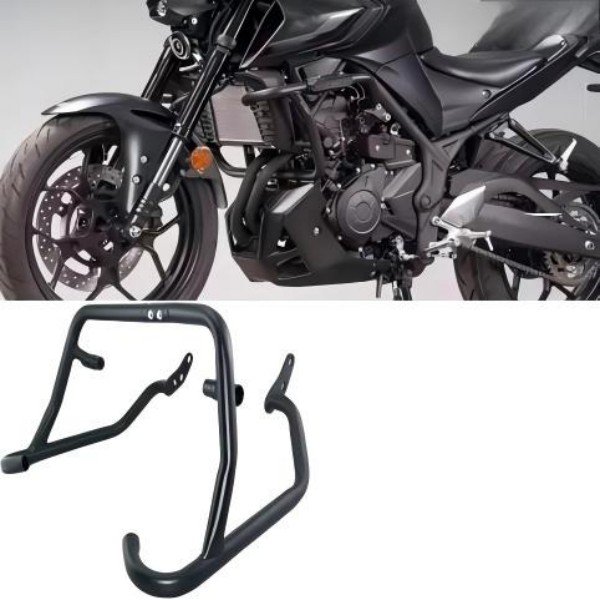 ヤマハ MT-25/MT-03 2020-2024 バイクアクセサリー エンジンガード バンパー 衝突防止バーに適合