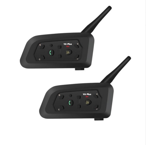 バイク インカム 2台セット 音楽 ワイヤレス v6 タンデム トランシーバー Bluetooth イヤホン マイク 防水 ハンズフリー iPhone スマホ ツーリング