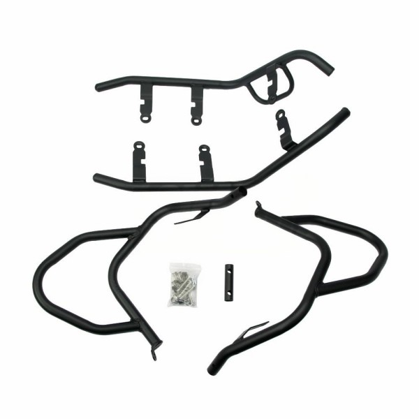 ホンダ ADV160 専用 カーボンスチール ボディガード スライダー ブラック 防護 安全 転倒防止 21-24年｜A.s.a.p