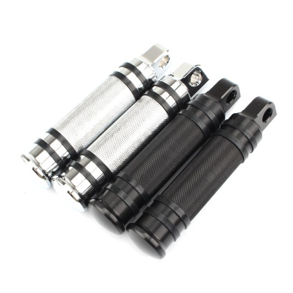 ハーレー XL883/1200/48/72、ダイナ / ソフトテイル / ファットボーイ / ロードキング対応 CNC 改装 前後フットペグ