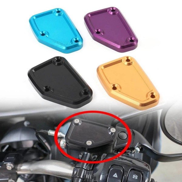 Harley ハーレー CVO FLTRXSE ロードグライド CVO FLTRXSTSE ロードグライドST フロント ブレーキ リザーバー キャップ アルミ 4色可選