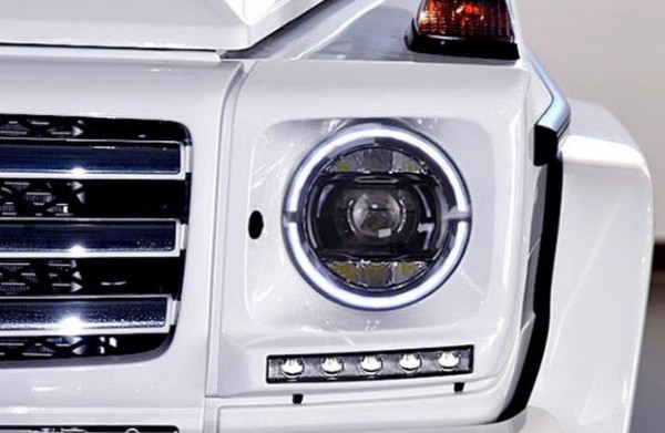 07-17 年式 ベンツ G クラス W463 ヘッドライト G350/G500 LED プロジェクター デイライト 左右セット｜A.s.a.p
