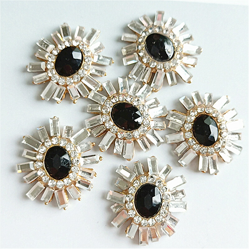 デコパーツ カボション アクセサリー パーツ 2個 パーツ アクセサリーパーツ DIY ハンドメイド フラワー 問屋 安い  [A-00159/A00505]：アクセサリーパーツ A-selection