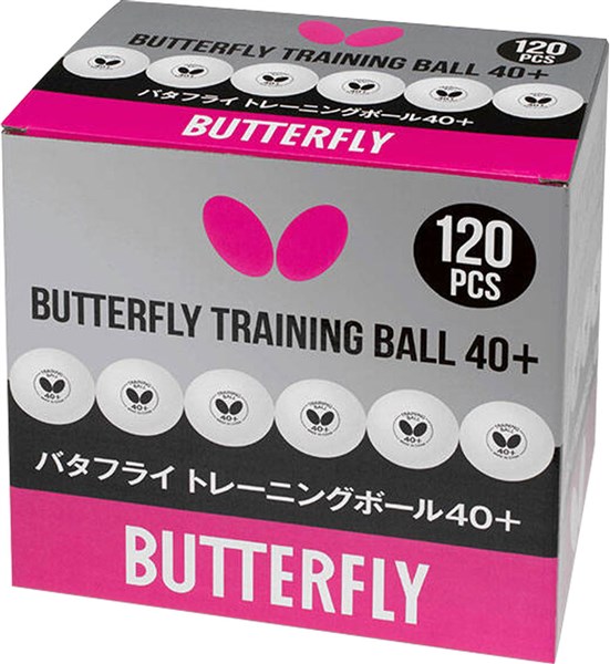 ＜限定クーポン発行中 4/10 01:59まで お買い物マラソン＞ バタフライ（Butterfly）　95840　270　卓球　ボール　トレーニングボール 40＋ 10ダース（120個）入り　20SS