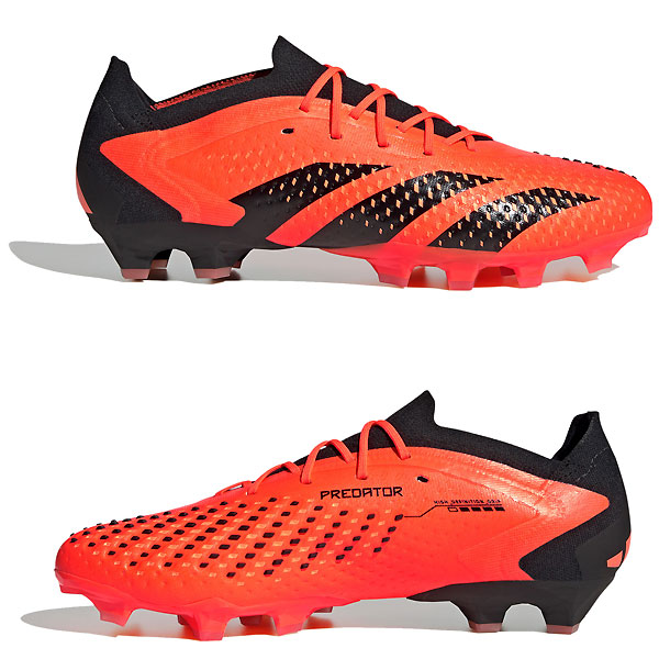 adidas Soccer Cleats Predator Accuracy.1 L AG Team Shock Orange