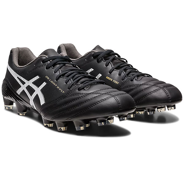 ASICS DSLIGHTサッカーシューズ ホワイト/ブラック 25 ASICS アシックス DS LIGHT ワイド(ホワイト×ブラック) 1103A069