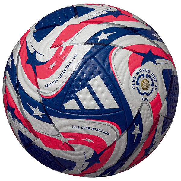 ＜限定クーポン発行中 4/17 09:59まで お買い物マラソン＞ adidas（アディダス）　ADF510　サッカー ボール　FIFA クラブワールドカップ2025 公式試合球 ムンディアル・デ・クルーベス プロ 5号球 25SS