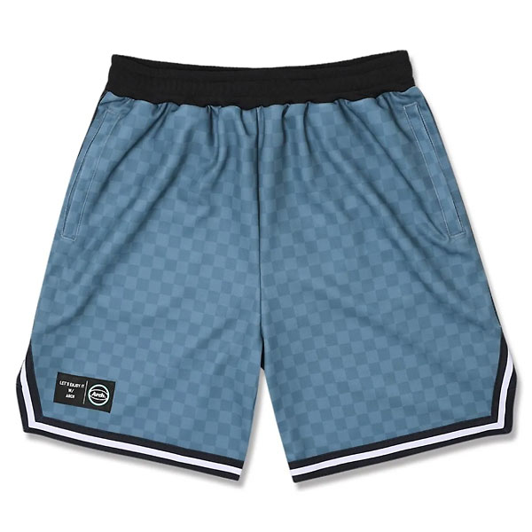 ＜ネコポス発送 送料無料＞ ARCH（アーチ）　B125106 SBLU　バスケットボール　プラクティスパンツ checkered shorts 25SS｜Ａ-ＳＰＯＲＴＳ