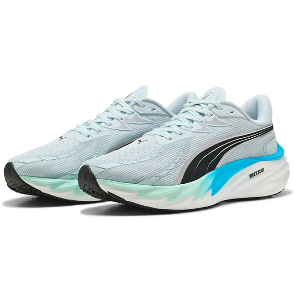 ＜制限事項クーポン券ふり出し中 6/11 01:59まで 百貨店大売り出し＞ PUMA（ピューマ） 312635  05 駈けっくらシューズ メンズ ヴェロシティ ニトロ 4 AP  25Q3