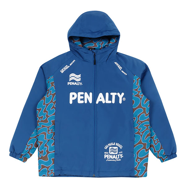 PENALTY（罰すること） POF5550J 80 蹴球 フットサル 陳列箱お召しもの お坊っちゃん  軽さ 中綿入り口・入口 ウォーマージャケット 25FW