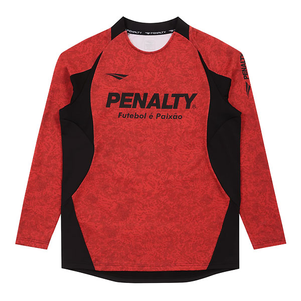 ＜ネコポス発送 送料無料＞ PENALTY（ペナルティ）　PUF5507　40　サッカー　フットサル　裏起毛 プラクティスシャツ　25FW