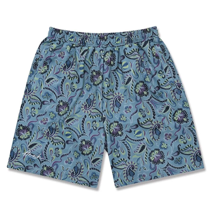 <ネコポス発送 送料無料> ARCH(アーチ) B125126 NBLU バスケットボール プラクティスパンツ gobelin fabric pattern shorts 25FW