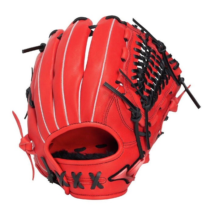 ＜限定クーポン発行中 7/26 01:59まで お買い物マラソン＞ ミズノ（MIZUNO）　1AJGR34600 7009 軟式 グラブ　WILL DRIVE RED ウィルドライブ レッド オールラウンド用 26SS｜Ａ-ＳＰＯＲＴＳ 10,921円