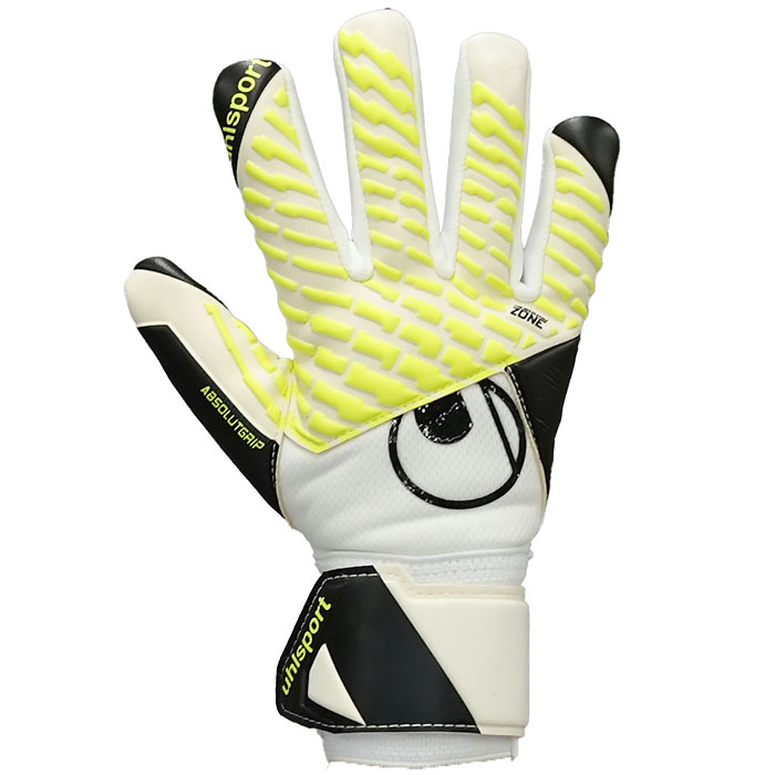 ＜限定クーポン発行中 7/26 01:59まで お買い物マラソン＞ uhlsport（ウールシュポルト）　1011401 01　サッカー　ジュニア GKグローブ　ウールシュポルト ファングマシーネ アブソルートグリップ ハーフネガティブ プロ ジュニア 26SS｜Ａ-ＳＰＯＲＴＳ