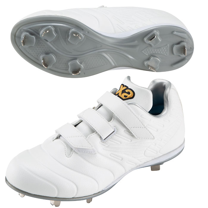 ＜限定クーポン発行中 7/26 01:59まで お買い物マラソン＞ ザナックス（XANAX）　BS328CL 0101　野球　スパイク　ベルト式 樹脂底スパイク トラスト 26SS｜Ａ-ＳＰＯＲＴＳ