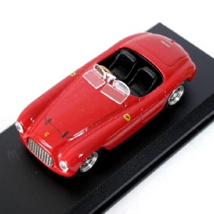【中古】ART MODEL FerrariStory 1/43 イタリア製 ART005 フェラーリ（Ferrari） 166 MM SPYDER ROSSO/RED 車-ミニカー・トイカー