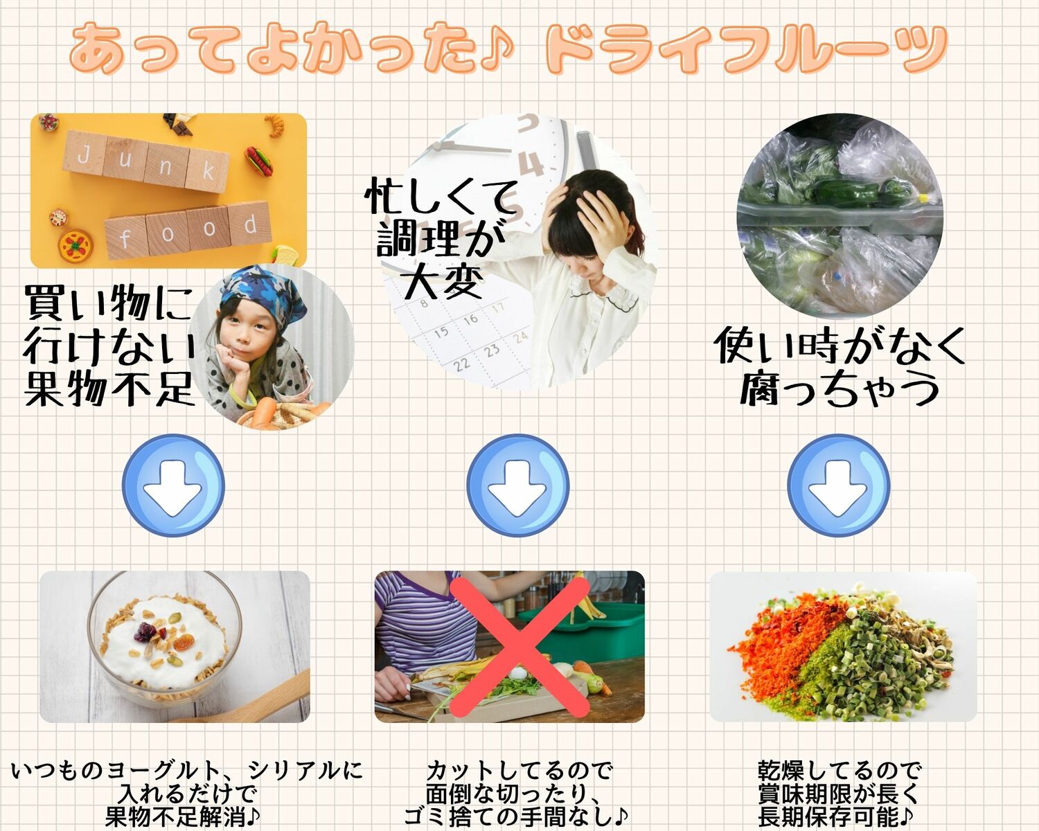 乾燥りんご【6mm角切り品60g】(契約栽培)フリーズドライ製法無添加砂糖不使用乾燥果物アップルドライフルーツ