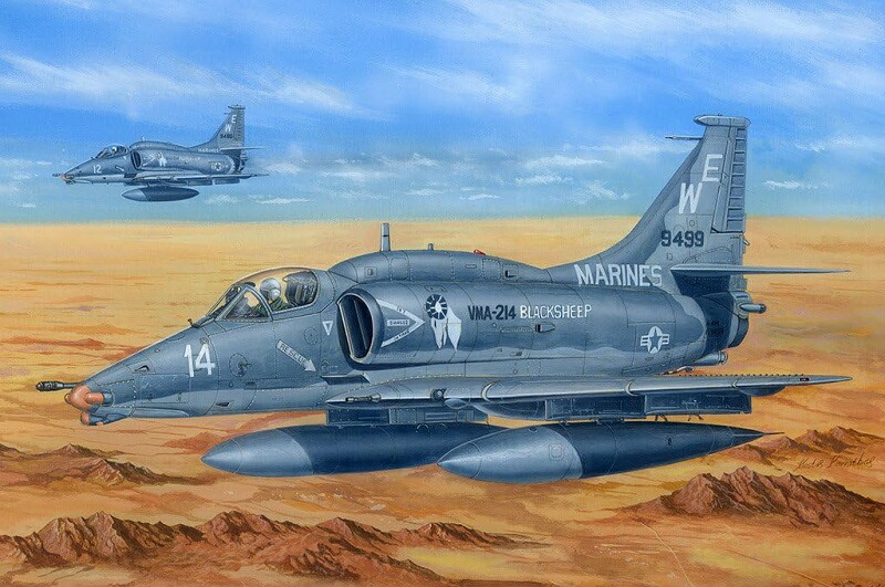 1/48 マジックファクトリー A-4M スカイホーク 攻撃機 A-4M スカイホーク 軽攻撃機 (プラモデル) - ホビーサーチ
