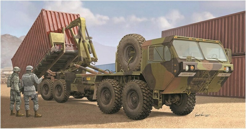 アメリカ軍 M1120 THAADミサイルランチャー 1/35 M1120 Terminal High Altitude Area Defense Missile Launcher
