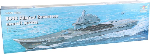 トランペッター 1/350 ソビエト海軍 航空母艦 アドミラル・クヅネツォフ プラモデル