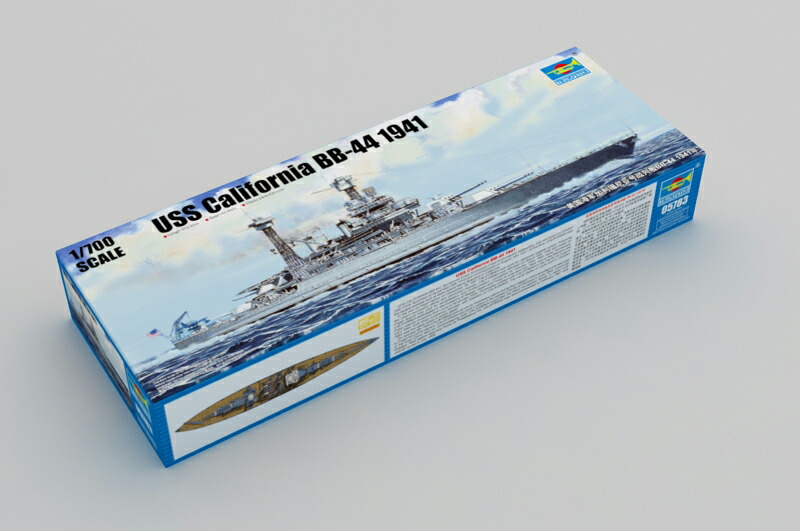 楽天市場】トランペッター 1/700 アメリカ海軍 戦艦 BB-44