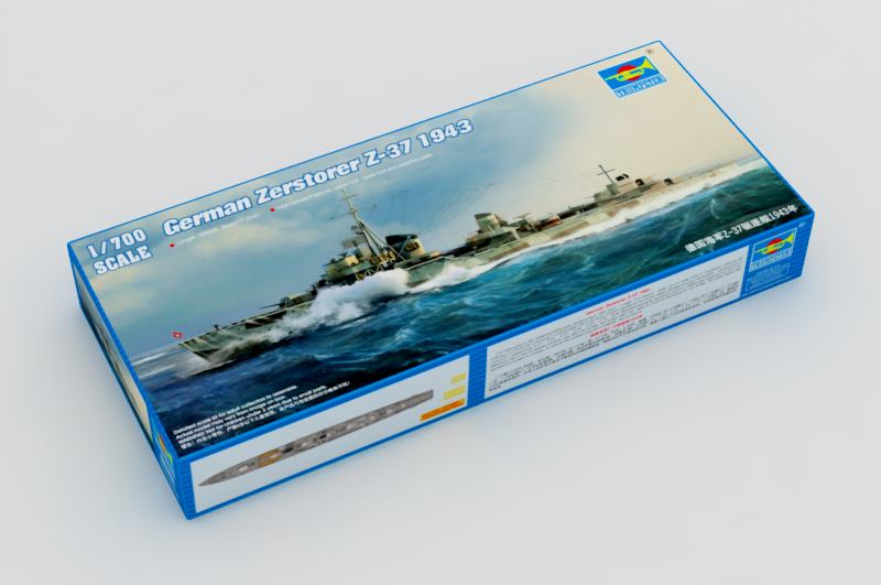楽天市場】トランペッター 1/700 ドイツ海軍 Z級駆逐艦 Z-43