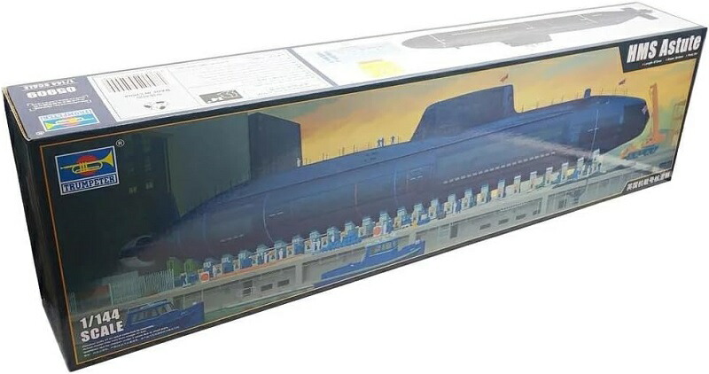 楽天市場】トランペッター 1/144 アメリカ海軍 潜水艦 SSN-21