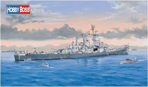 ホビーボス 1/350 アメリカ海軍 大型巡洋艦 グアム CB-2 プラモデル
