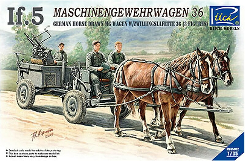 楽天市場】リッチモデル 1/35 ドイツ Hf.11型馬車 大形