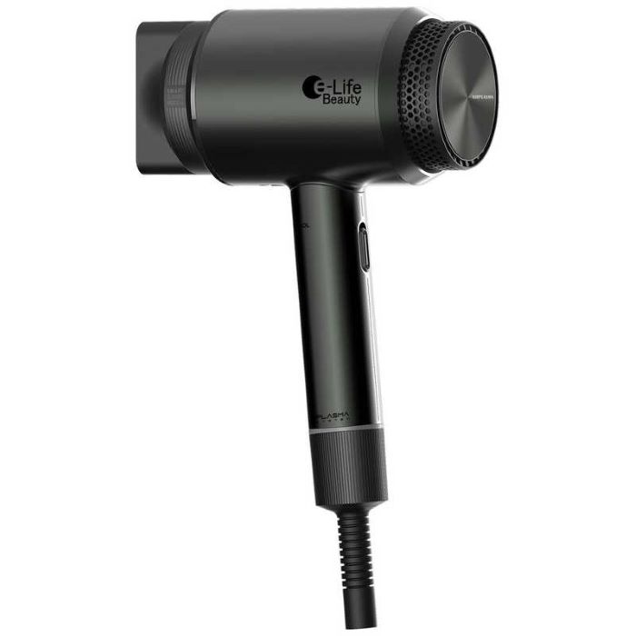 【10日限定当店＋P2倍】e-Life AIR PLASMA ELB9000 BK/ドライヤー エアプラズマ ヘアドライヤー 大風量 速乾 軽量 コンパクト 海外専用モデル 国内使用不可