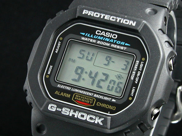 【楽天市場】カシオ CASIO Gショック G-SHOCK 逆輸入 デジタル 腕時計 DW-5600E-1V メンズ ブラック：AAA net