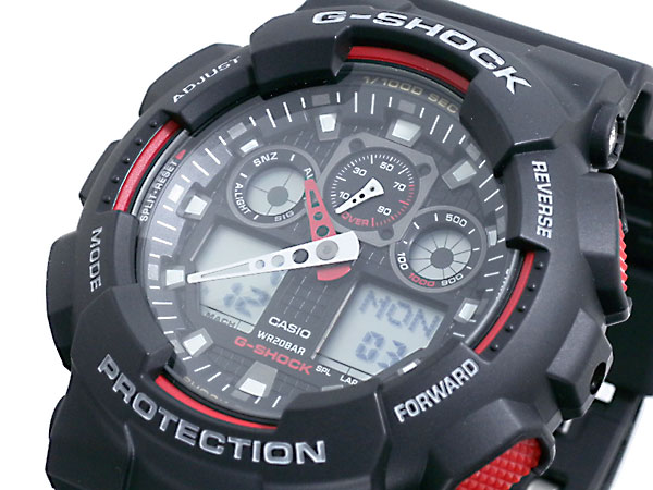【楽天市場】カシオ CASIO Gショック G-SHOCK アナデジ 腕時計 GA100-1A4 メンズ：AAA net Shop